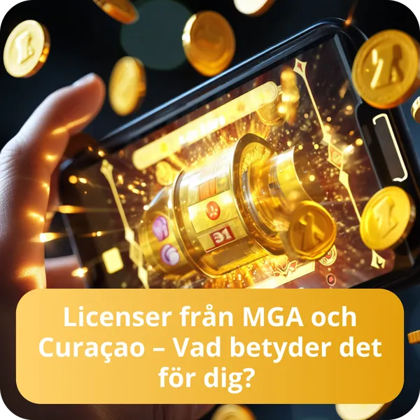 Licenser från MGA och Curaçao – Vad betyder det för dig?